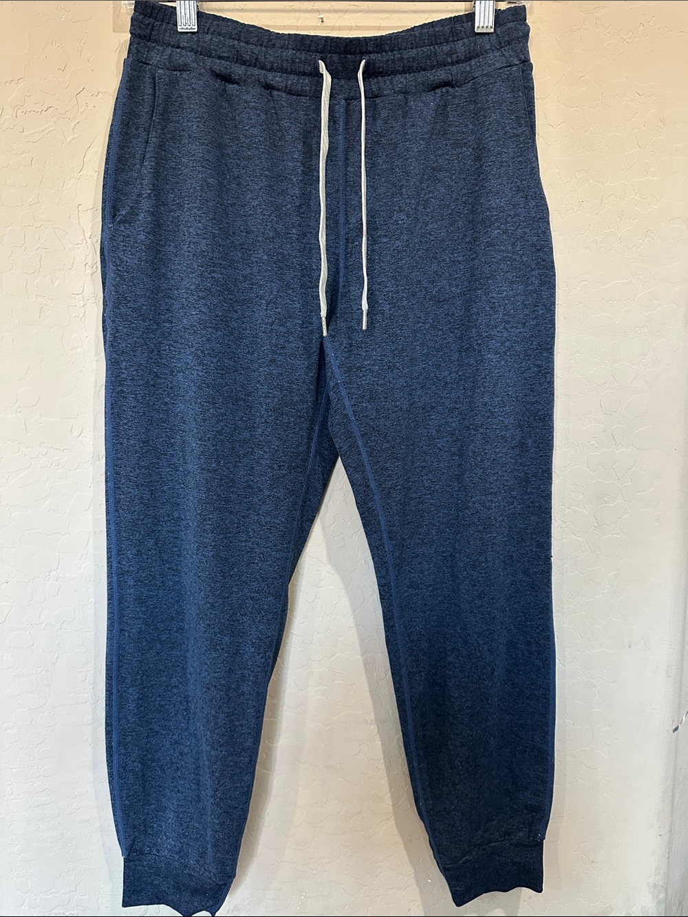 Vuori Navy Heather Drawstring Joggers